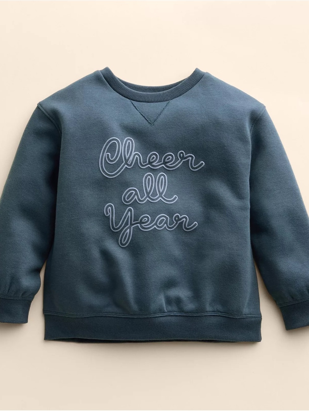 Little Co - Cheer All Year Kids' Crewneck Sweatshirt - 2T